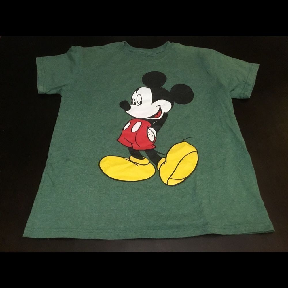 Disney Mickey Mouse Green T-shirt